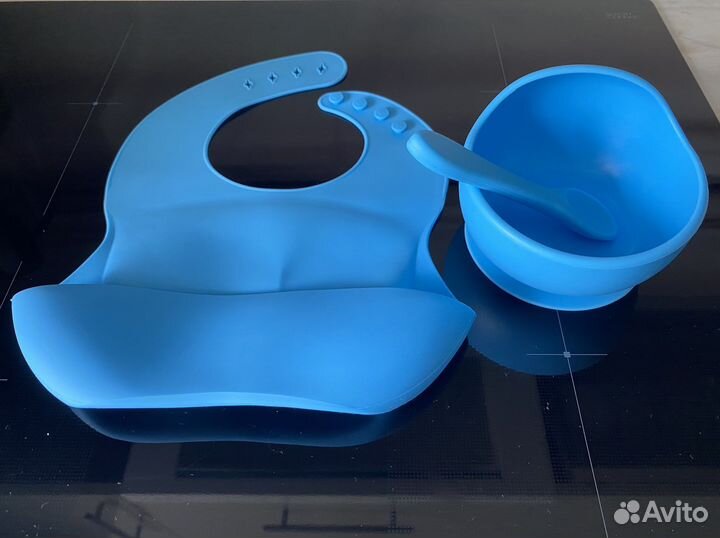 Детская посуда для кормления силиконовая