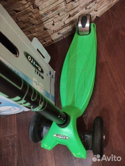 Самокат трехколесный детский micro maxi до 50кг