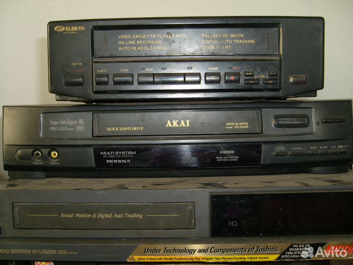 Видео магнитофоны 7 штук