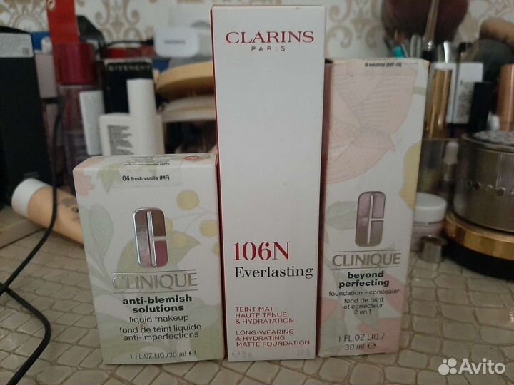 Тональный крем clinique