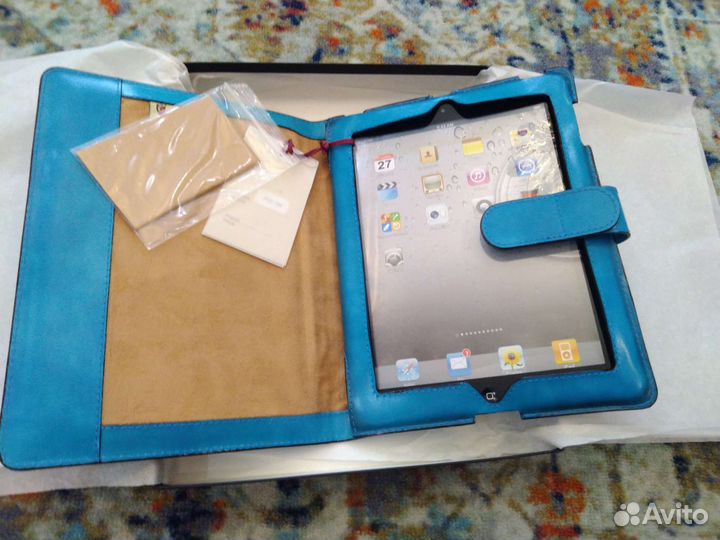 Кожаный чехол iPad 4 Pratesi, Италия