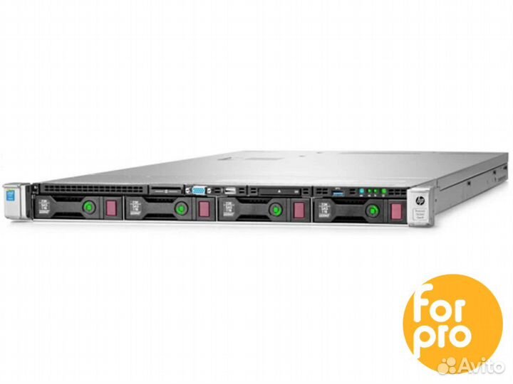 Сервер HP DL360 Gen9 4LFF P440 2xE5-2637v4 512GB