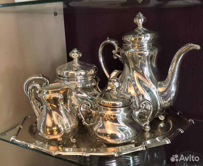 Антикварный Чайно- кофейный набор