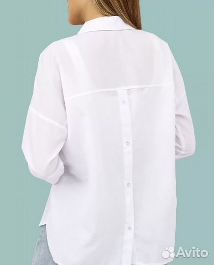 Рубашка белая женская
