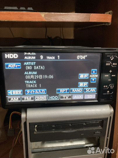 Магнитола toyota nhzt-w58