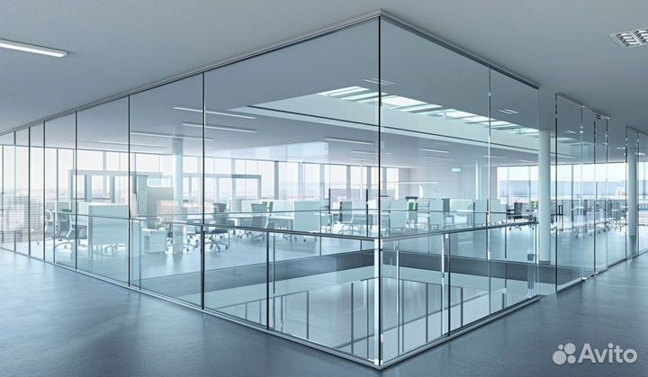 Стеклянное ограждение