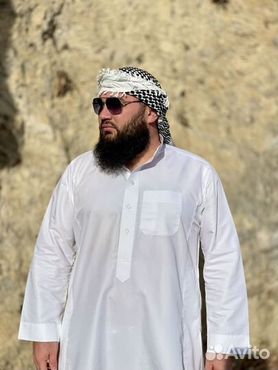 Арафатка + Икаль (кольцо) комплект Арабский платок