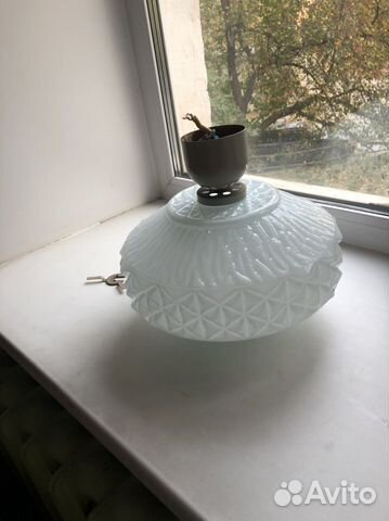 Светильник потолочный подвесной времен СССР