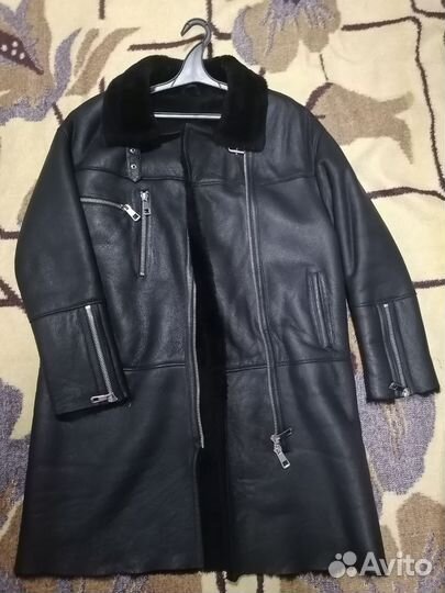 Дубленка авиатор натуральная