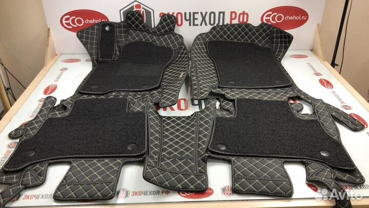 3D Коврики Infiniti Салон Багажник из Экокожи