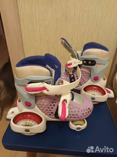 Ролики детские раздвижные с28-32разм