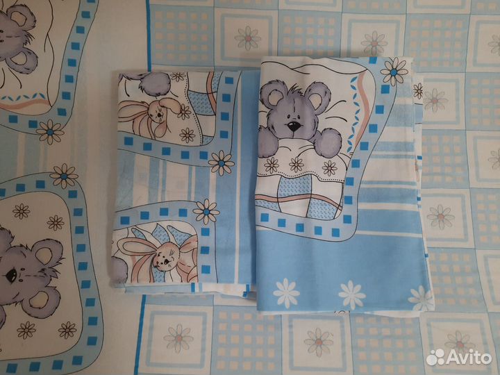 Комплект постельного белья в детскую кроватку