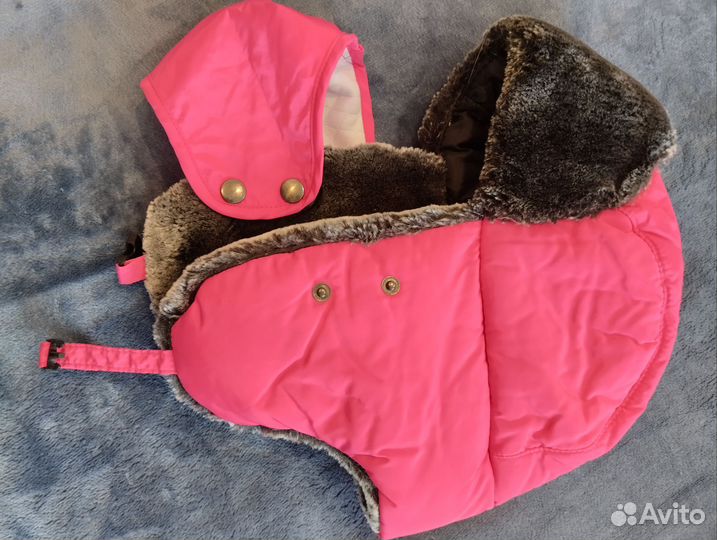 Шапка ушанка женская