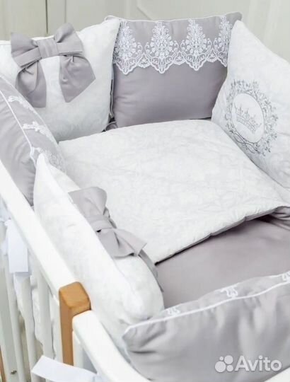 Бортики в детскую кроватку