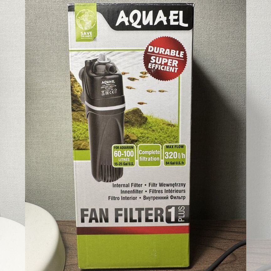 Фильтр для аквариума aquael fan 1 plus