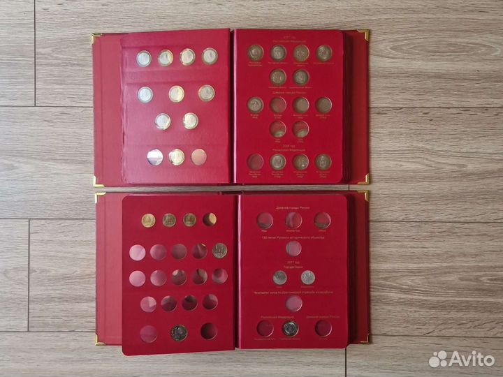 Коллекция юбилейных монет России в 2-х томах