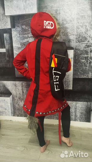 Косплей Красный Родос Arknights аниме костюм