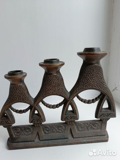 Подсвечник бронза СССР