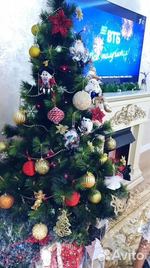 Ель искусственная 180 см бу