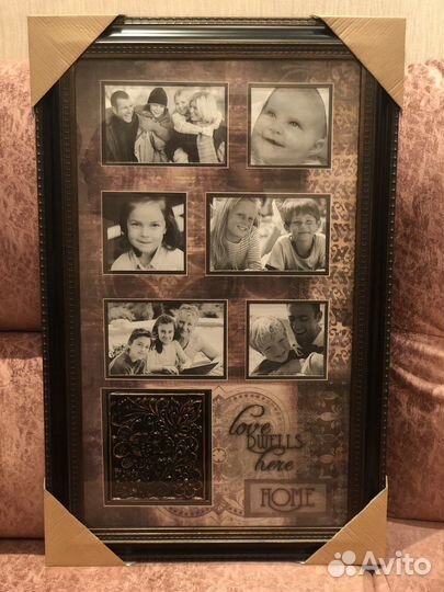 Коллаж для семейных фоторамок