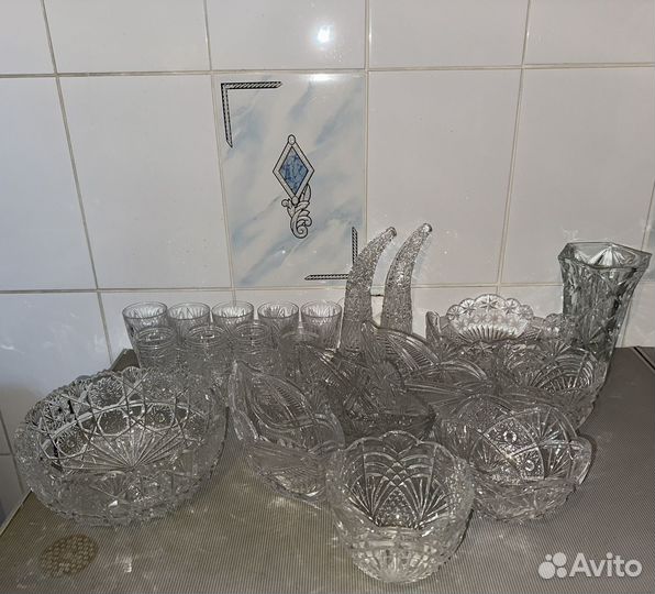 Хрусталь в ассортименте