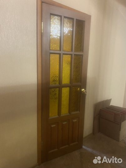 Двери масив сосна в сборе. 3 шт