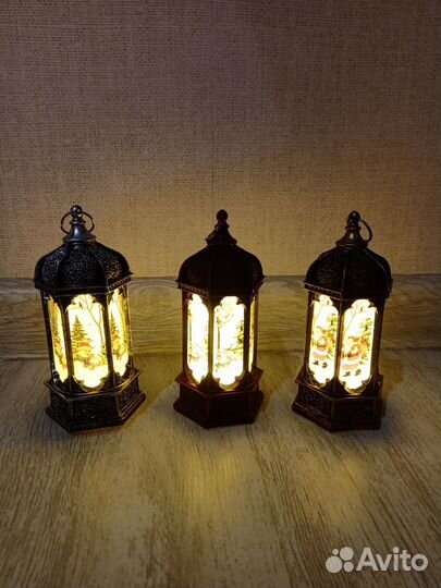 Фонарик новогодний