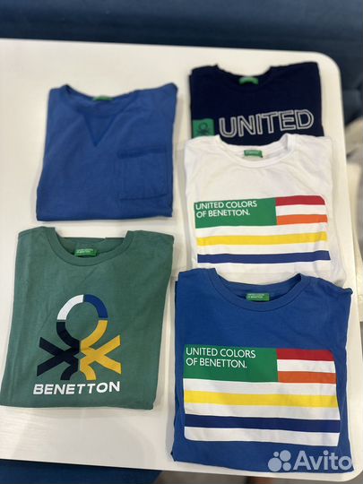 Вещи benetton на мальчика р. 146-150