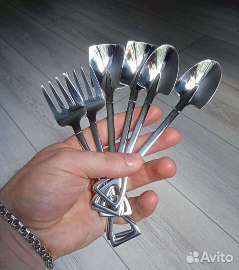 Десертные ложки-лопаты(отличный подарок)