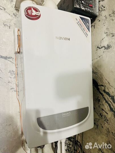 Газовый котел navien deluxe s-16k б/у