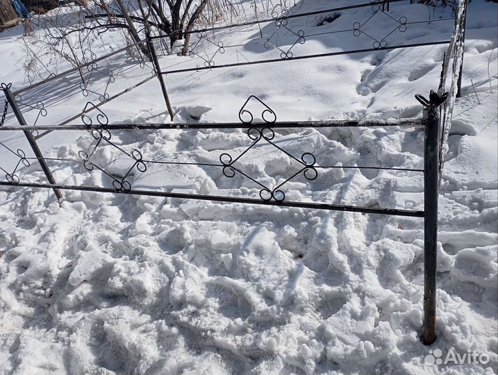 Оградка на кладбище одноместная бу