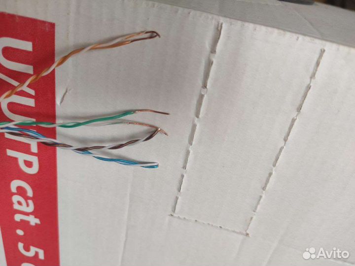 Интернет кабель витая пара медь