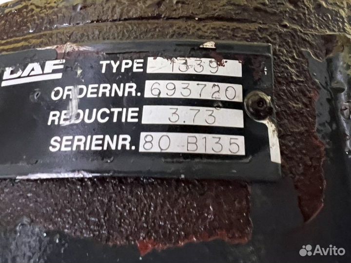 Редуктор заднего моста AAS1339 3.73