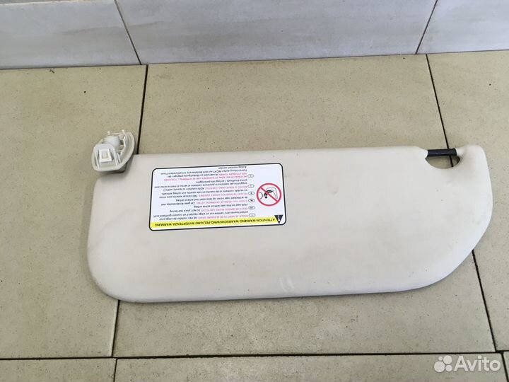 Козырек солнцезащитный (внутри) C4 2005-2011