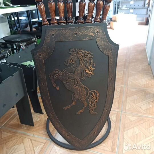 Подставка для под шампур Шампурница-Щит