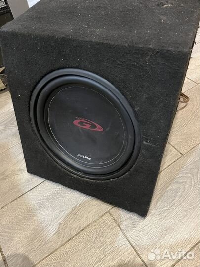 Сабвуфер alpine r 12