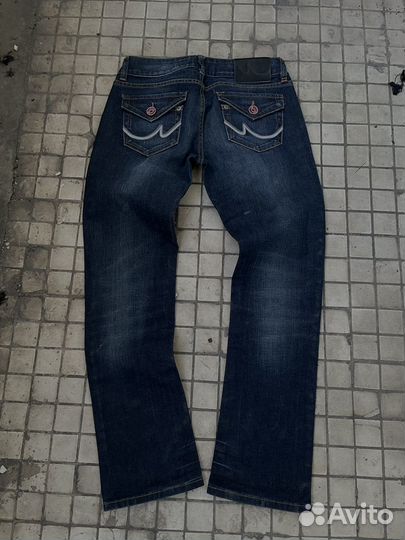 Джинсы на низкой посадке y2k