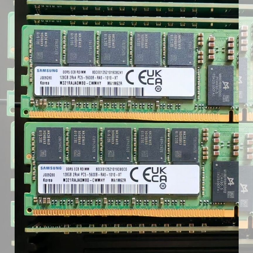 [M321RAJA0MB0-CWMHY] Ddr5 Rdimm Samsung 128gb * 5600 M321raja0mb0-Cwmhy