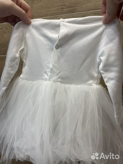 Детское нарядное платье 80 размер