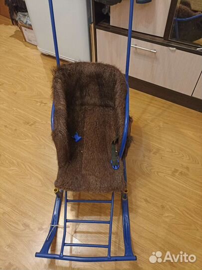 Детские санки с колесами