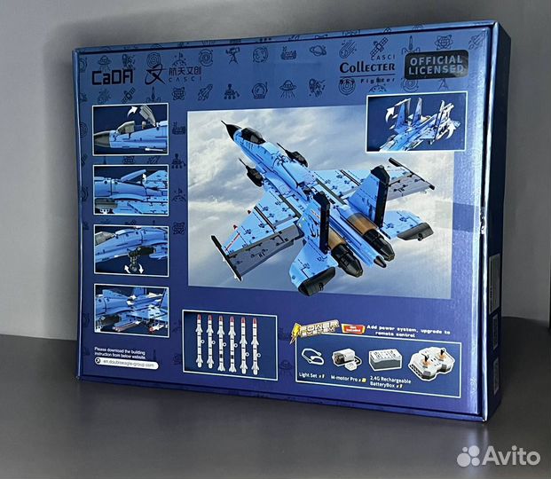 Конструктор CaDA casci Истребитель (1481 деталей)