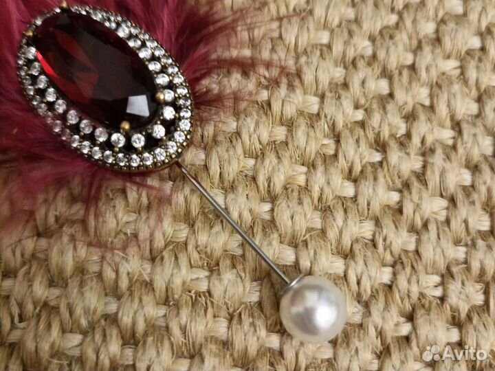 Брошь булавка ручной работы