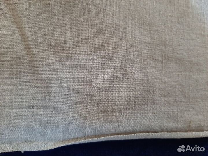 Комплект изо льна на Сталинский диван с валиками