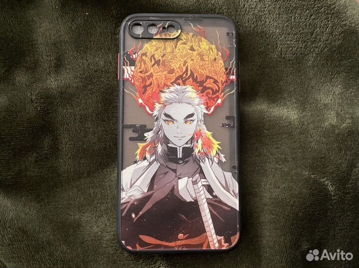 Чехол на iPhone 7 - 8 plus. Ренгоку