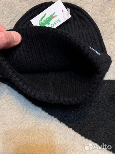 Шапка мужская lacoste