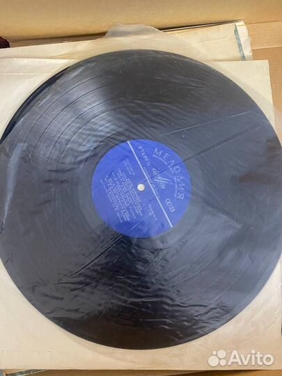 Виниловые пластинки СССР