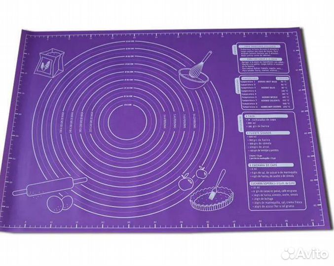 Коврик для раскатки теста