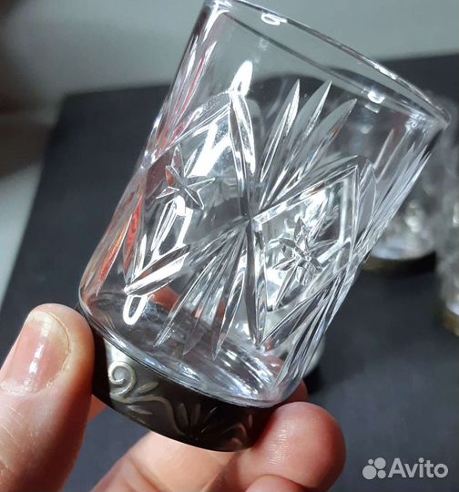 Стопки хрустальные СССР