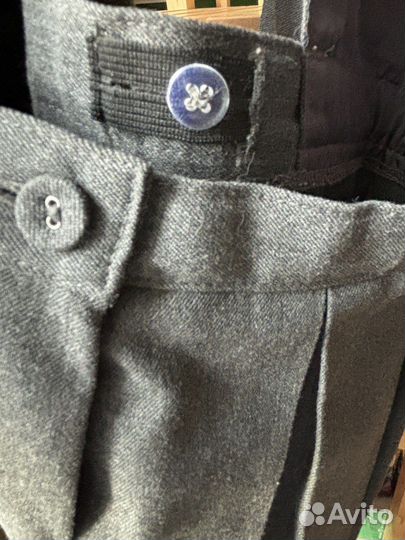 Школьная форма для девочки сарафан 134 серая M & S