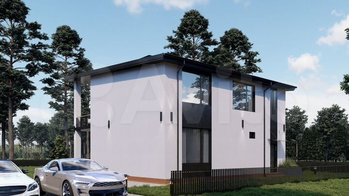 Дом 195 м² на участке 6,2 сот.